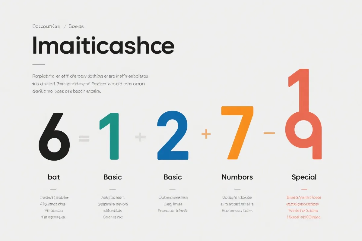 号码结构信息图